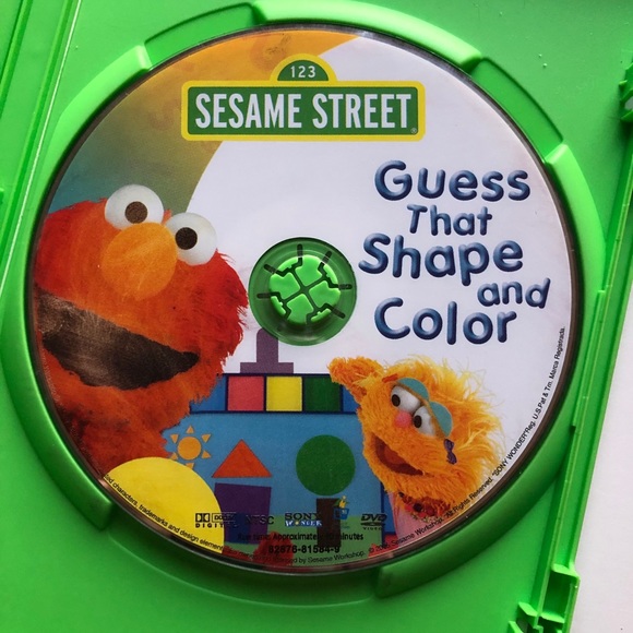 Sesame Street. Guess that shape and color dvd - Picture 3 of 4